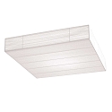 Plafondarmatuur PL CLAVIUS E27 IP20, wit dimbaar