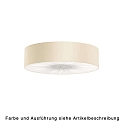 Plafondarmatuur PL SKIN 070 met omslag E27 IP20, wit dimbaar