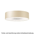 Plafondarmatuur PL SKIN 100 met omslag E27 IP20, beige, wit dimbaar