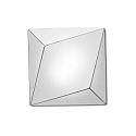 Wall or ceiling luminaire PL UKIYO G, E27, 110x100cm, IP20, white