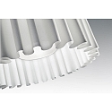 Pendelarmatuur SP SKIRT 050 E27 IP20, wit dimbaar