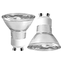 Blulaxa LED RETRO Reflector 4W WW, glass, halogen optics, double pack