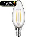 HWH Filamentlamp kaarsvorm C35 schakelbaar E14 4,5W 470lm 2700K 300� CRI > 90 