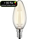 HWH Filamentlamp kaarsvorm C35 schakelbaar E14 4,5W 470lm 2700K 300� CRI > 90 