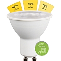 LED reflectorlamp SMD SWITCH DIM GU10 4,7W 345lm 2700K 36� CRI >80 dimbaar