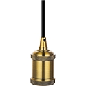 Pendelarmatuur E27 IP20, brons 