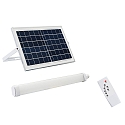 HWH damp-proof luminaire HUMILED SLIM FIX with sensor IP65, white 