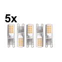 HWH Lamp met steekfitting set van 5 G9 2,6W 320lm 3000K 300� 