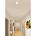 BRUCK Plafondarmatuur VITO 120 50� LV C Dim-To-Warm, direct / indirect IP20, wit, gelakt dimbaar