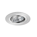 Downlight rond, draaibaar GX5,3 IP20, aluminium mat dimbaar