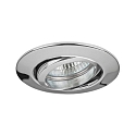 Downlight rond, draaibaar GX5,3 IP20, dimbaar
