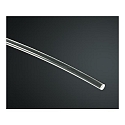 FIBATEC PMMA mixed-fibre S3, � 0.3cm, drill-� 0.32cm, transparent, price per linear metre, matt chrome