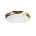 Brumberg Wandarmatuur voor buitenshuis MAKIRA � 25CM klein, rond, slagvast IP65, gepoedercoat, zwart dimbaar