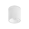 Downlight DOLOK-R rond, met sierring, direct / indirect IP20, wit mat dimbaar