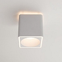Brumberg Downlight DOLOK-S hoekig, met sierring, direct / indirect IP20, wit mat dimbaar