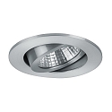 Downlight rond, draaibaar IP20, aluminium mat dimbaar