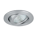 Downlight PLUG & PLAY rond, draaibaar IP65, aluminium mat dimbaar