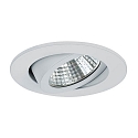 Downlight PLUG & PLAY rond, draaibaar IP20, wit dimbaar