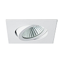 Recessed LED spot dim2warm, 350mA, 6W 3000-1800K 460lm 38�, white