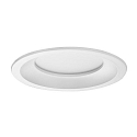 Downlight BOWL rond IP20, opaal, wit dimbaar