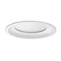 Downlight BOWL rond IP20, opaal, wit dimbaar