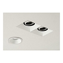 Brumberg LED System Downlight COUPLED, IP44, round, � 6.8cm, 500mA, 8.9W 3000K 950lm 34�, CRi >90