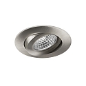 Inbouwarmatuur OLENI-R / PHASE DTW 918-930 draaibaar, Dim-To-Warm IP20, nikkel mat dimbaar 6,8W 380lm 1800 - 3000K 38� CRI >90