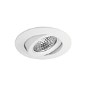 Inbouwarmatuur OLENI-R / PHASE DIM 830 draaibaar IP20, wit mat dimbaar 6,7W 570lm 3000K 38� CRI >80