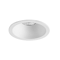 Downlight ODEMAR / PHASE DTW 918-930 rond, stijf, Dim-To-Warm, set terug IP20, wit mat dimbaar