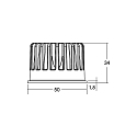 Brumberg LED module MR16 7,2 | 7,5W 899 | 925 | 976lm 2700 | 3000 | 4000K 50� dimbaar