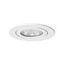 Downlight 4VA rond, stijf GX5,3 IP65, wit dimbaar