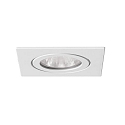 Downlight 4VA stijf, vierkant GX5,3 IP65, wit dimbaar