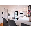 Brumberg Recessed LED downlight ZULO MINI, IP54 IK03, round, 13W 3000K/4000K/5700K 1050lm 90�, fixed