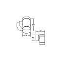 Brumberg Wandarmatuur GU10 IP44, rvs, transparant dimbaar