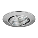Brumberg Downlight rond, draaibaar IP20, chroom 