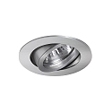 Brumberg Inbouwarmatuur TIRREL-R rond, draaibaar, schakelbaar IP20, aluminium mat  6W 680lm 3000K 38� 38� CRI >80