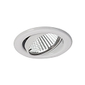 Brumberg Downlight BB09 hoekig, draaibaar IP20, wit 