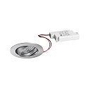 Inbouwarmatuur TIRREL-R rond, draaibaar IP20, aluminium dimbaar 6W 680lm 3000K 38� 38� CRI >80
