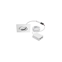 Inbouwarmatuur ABACO SQUARE PHASE draaibaar, Dim-To-Warm IP44, wit mat dimbaar 8W 530lm 1800-3000K 36� 36� CRI > 90