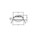 Brumberg Downlight BB03 draaibaar, dimbaar IP20, wit dimbaar