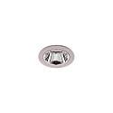 Plafondinbouwarmatuur APOLLO MICRO rond, direct IP20, zilver dimbaar