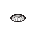 Plafondinbouwarmatuur APOLLO MINI rond, direct IP20, zwart dimbaar