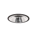 Plafondinbouwarmatuur APOLLO MAXI rond, direct IP20, zwart dimbaar
