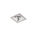 Plafondinbouwarmatuur APOLLO MINI vierkant, direct IP20, zilver dimbaar