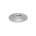 Plafondinbouwarmatuur DIOS MIDI rond, direct IP20, zilver 