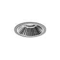 Plafondinbouwarmatuur APOLLO MIDI rond, direct IP20, zilver 