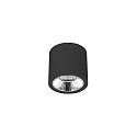 Downlight APOLLO MIDI rond, DALI aanstuurbaar, gefacetteerd IP20, gepoedercoat, zwart dimbaar