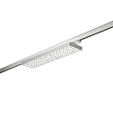 3-fase spot BALI MEGA S-NB 72�/53� DALI-2 - 58.7CM roteerbaar, DALI aanstuurbaar, met lensoptiek IP20, zilver mat dimbaar