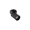 Plafondarmatuur TAGES � 8CM 1-vlams, groot, rond GU10 IP20, zwart mat dimbaar