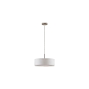 Pendelarmatuur TIM � 40CM up down, met diffuser E27 IP20, nikkel mat dimbaar
